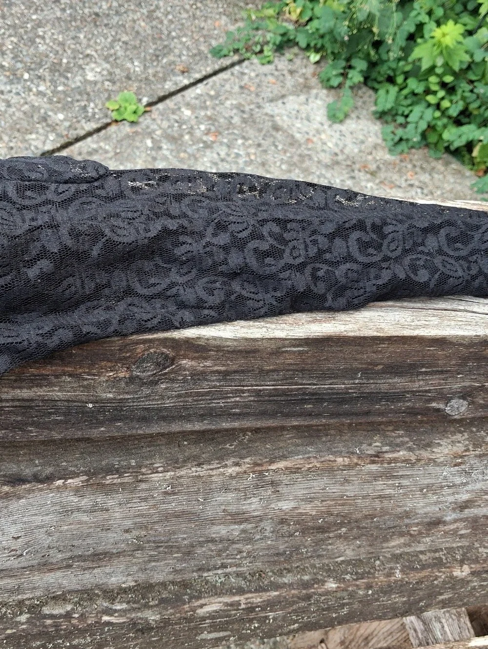 long lace gloves, s/m